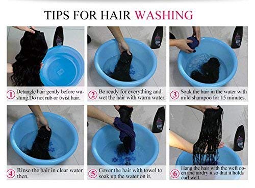 Majik Full Head Curly Wavy Human Hair Lace Front Wig for Women - 20-24 Inch Natural Black Color with Free Hair Dryer, 6 Clips & Hair Brush Set with Mirror | Perfect for Daily Wear, Cosplay, Parties and Special Occasions
