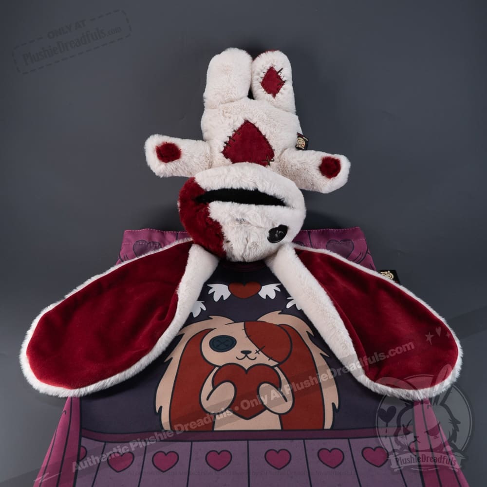 Plushie Dreadfuls Love Rabbit Plush Puppet - Soft Stuffed Animal Toy for Kids & Adults, Perfect for Cuddling, Gifts, and Home Decor