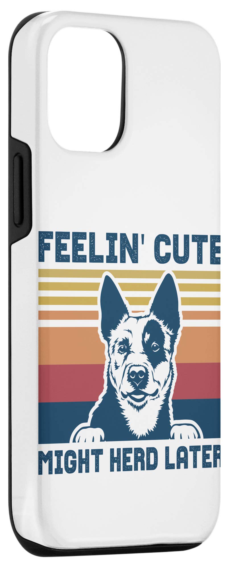 iPhone 12/12 Pro Case - Blue Heeler Cattle Dog Design - Perfect Gift for Dog Lovers & Cattle Dog Owners - Durable Protection for Daily Use & Outdoor Activities