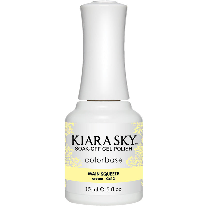 Gel Polish G612 Main Squeeze - Long-Lasting Nail Polish for Salon-Quality Manicures at Home | Perfect for Nail Art, DIY Nails & Special Occasions