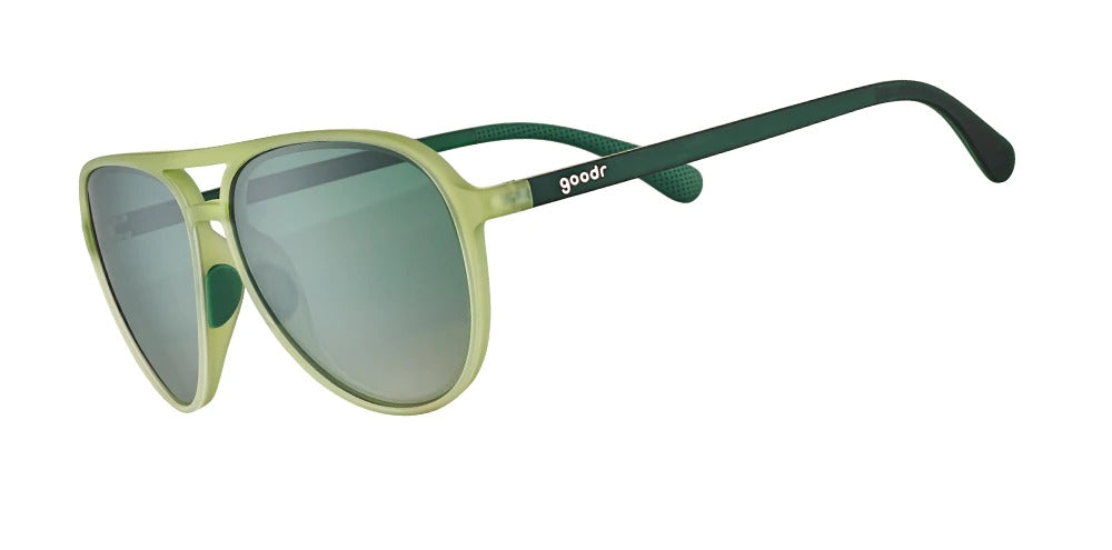 Goodr Buzzed On The Tower Polarized Sunglasses - UV Protection, Lightweight & Stylish for Running, Cycling, and Outdoor Activities