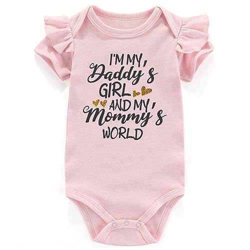Daddys Girl Mommys World Pink