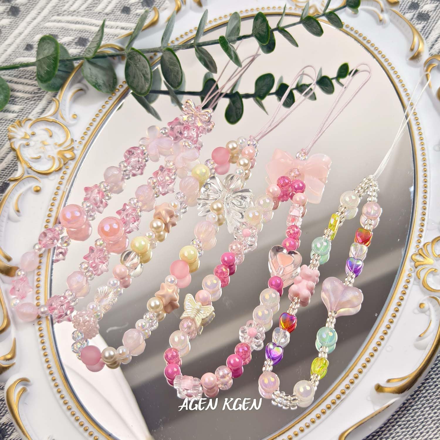 Stylish Beaded Phone Lanyard Wrist Strap - Fashionable Cell Phone Keychain for Women | Perfect for Work, Travel & Everyday Use