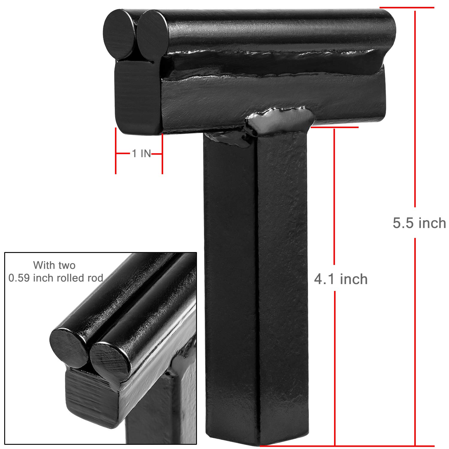 1 Inch Blacksmith Anvil Forge Hardy Tool Set 3pcs - Hot Cut Tool, Creasing Stake & Spring Fuller for Metalworking | Perfect for Blacksmithing, Knife Making & DIY Metal Projects
