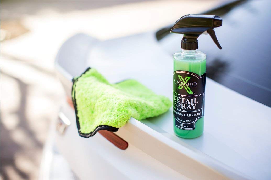 Premium Green Xtreme Microfiber Detailing Towel - 16