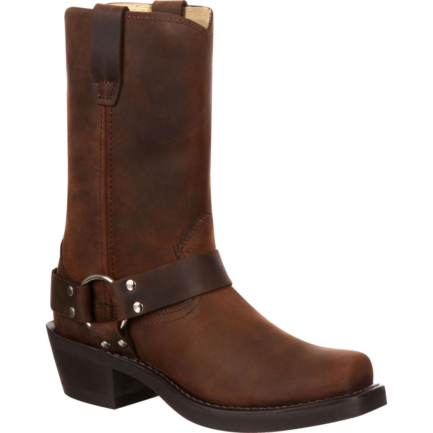 Durango Women's Harness Boots - Western Cowgirl Riding Boots for Women, Comfortable & Stylish - Perfect for Horseback Riding, Country Music Festivals, and Everyday Fashion