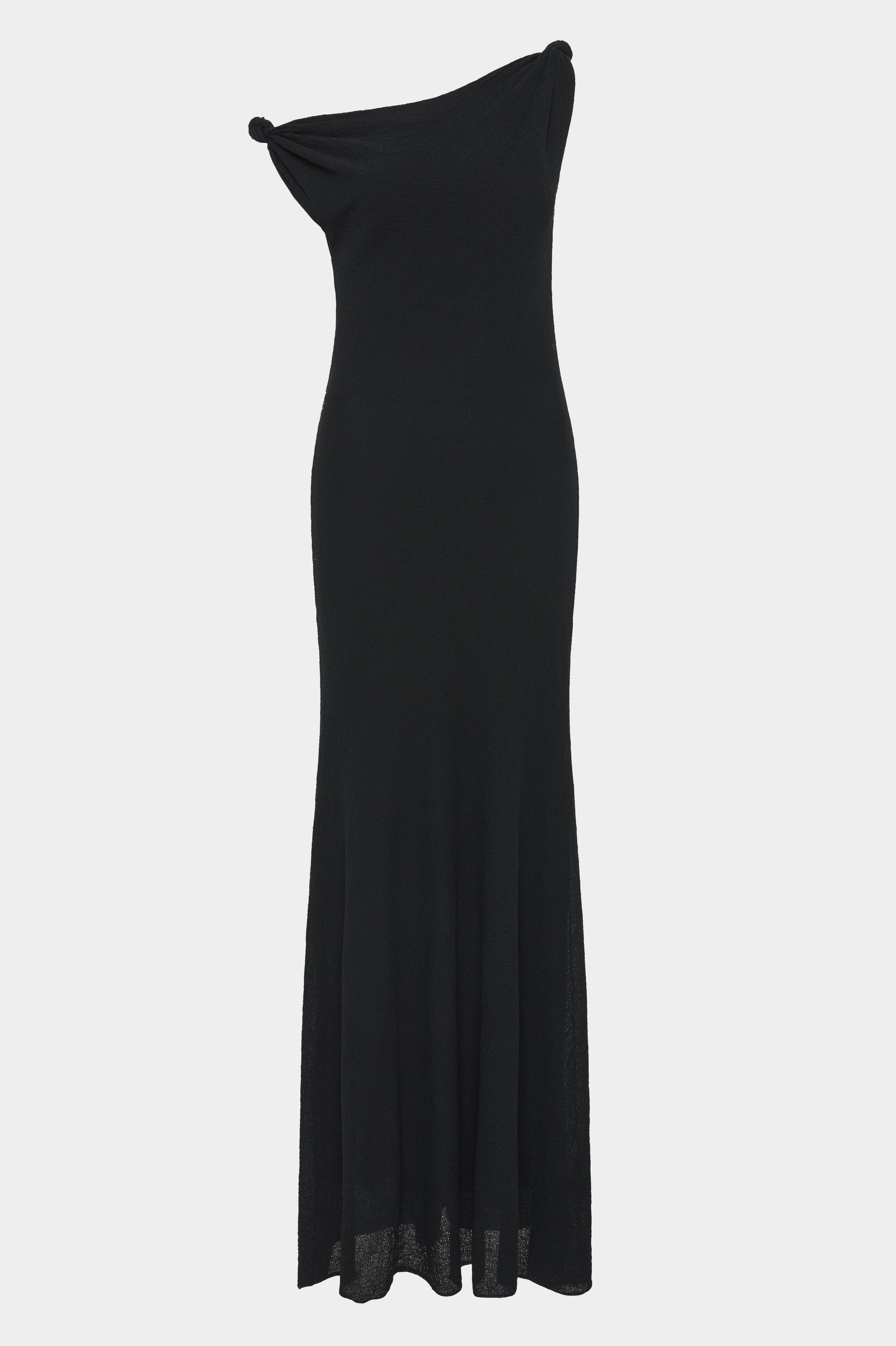 Glow Twist Midi Dress for Women - Elegant Flowy Summer Party Dress with Twist Front Detail - Perfect for Cocktail Parties, Weddings & Date Nights