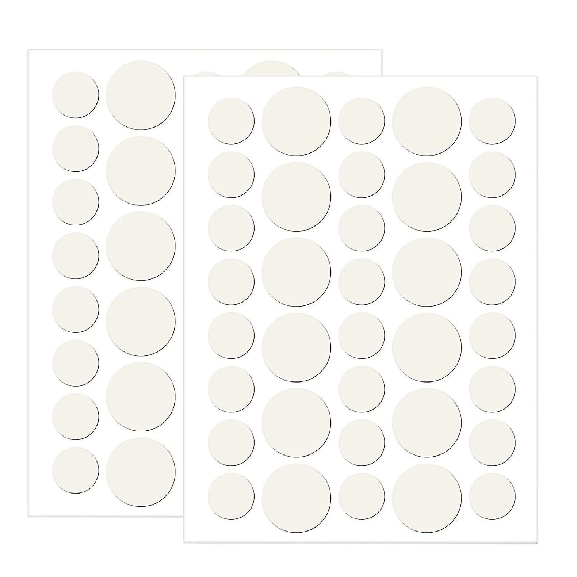 Hydrocolloid Pimple Patches for Acne Treatment - 36 Count, Two Sizes (12mm & 48mm) - Invisible Acne Spot Cover for Overnight Healing - Perfect for Face, Back & Body Breakouts - Ideal for Travel & Daily Skincare Routine