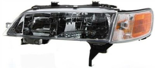 CPP Left Driver Side Headlight Head Lamp Replacement for 1994-1997 Honda Accord - Perfect for Night Driving & Auto Restoration Projects
