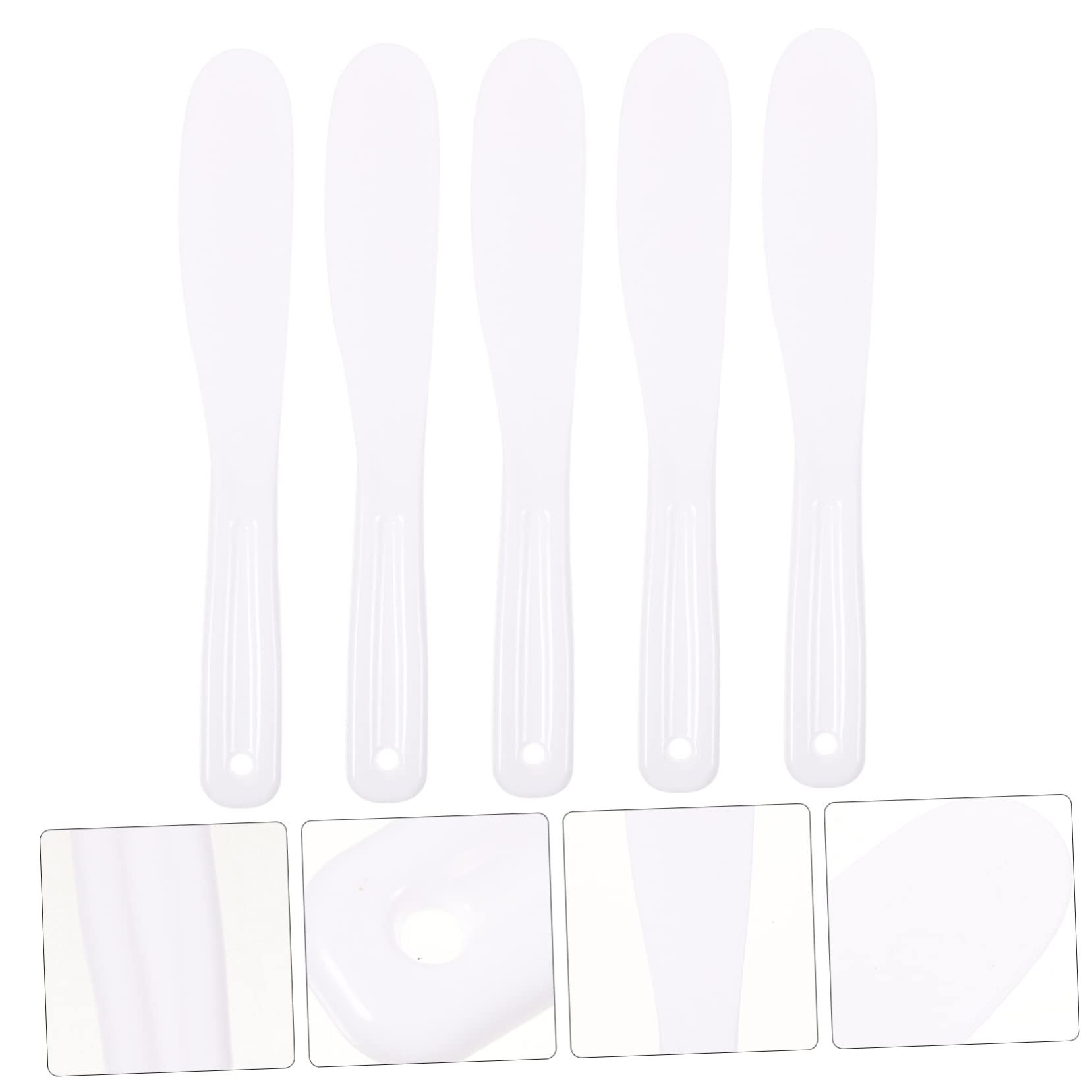 Beavorty 10-Piece Makeup Brush Set - Large Silicone Mask Applicator Spoons & Gel Tools for Professional & Home Makeup | Perfect for Foundation, Creams & Skincare Application