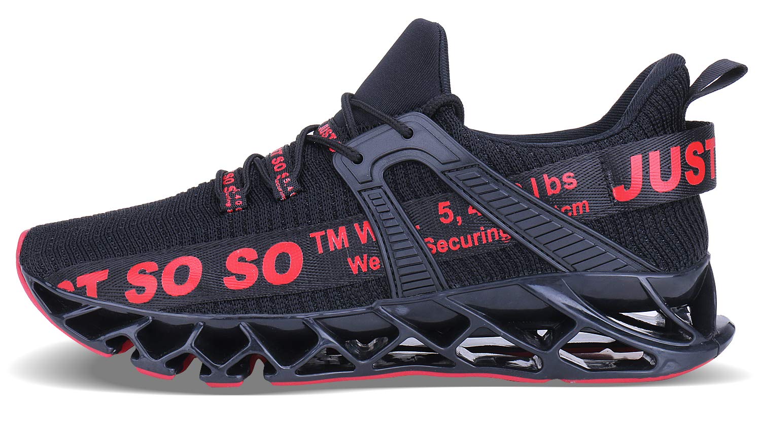 WONESION Men's Breathable Walking Tennis Running Shoes - Lightweight Blade Fashion Sneakers for Gym, Workout & Casual Wear