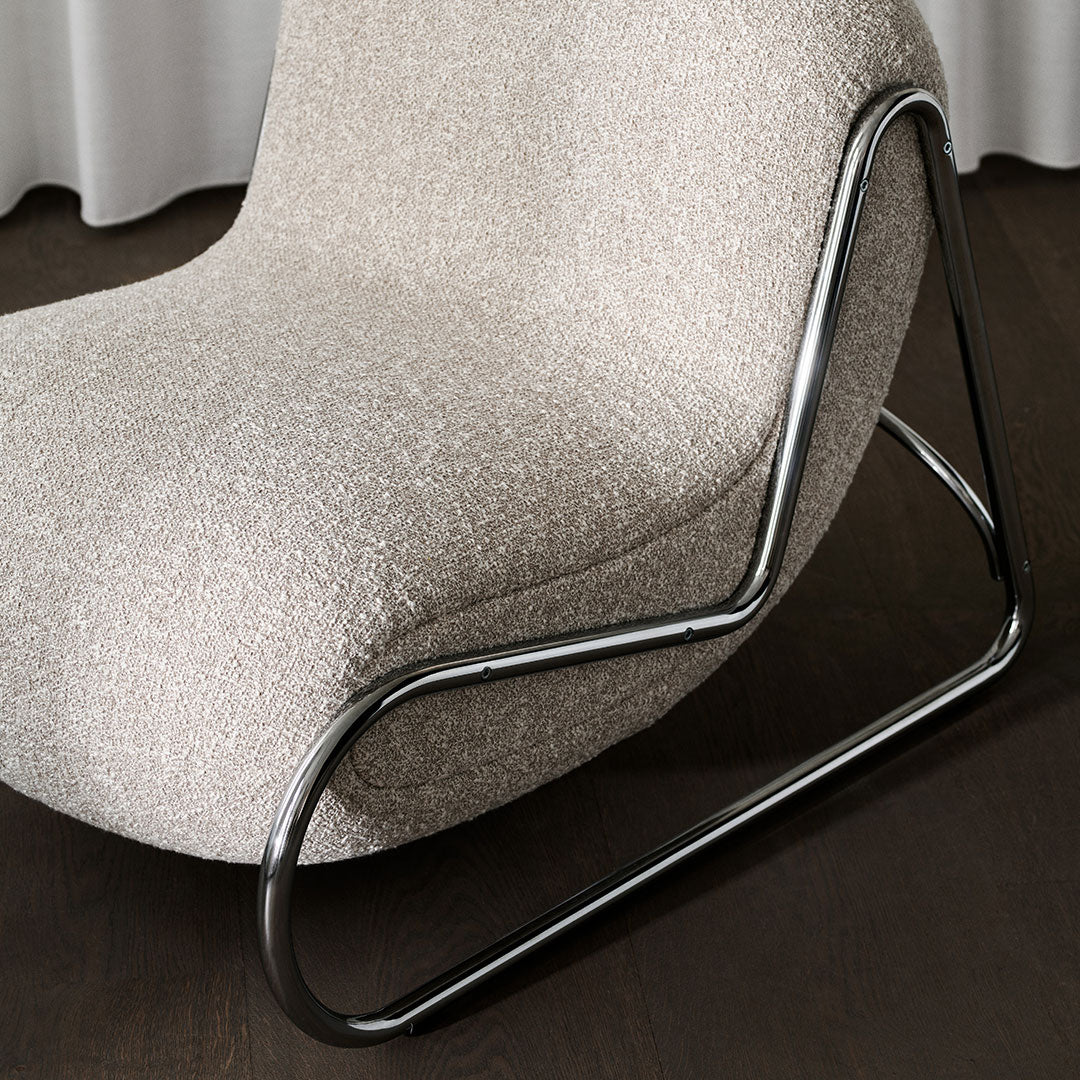 Norr11 Hansen Hyldahl Boho Chair - Modern Scandinavian Design Lounge Chair for Living Room, Bedroom & Office - Perfect for Relaxing, Reading & Decorating Spaces