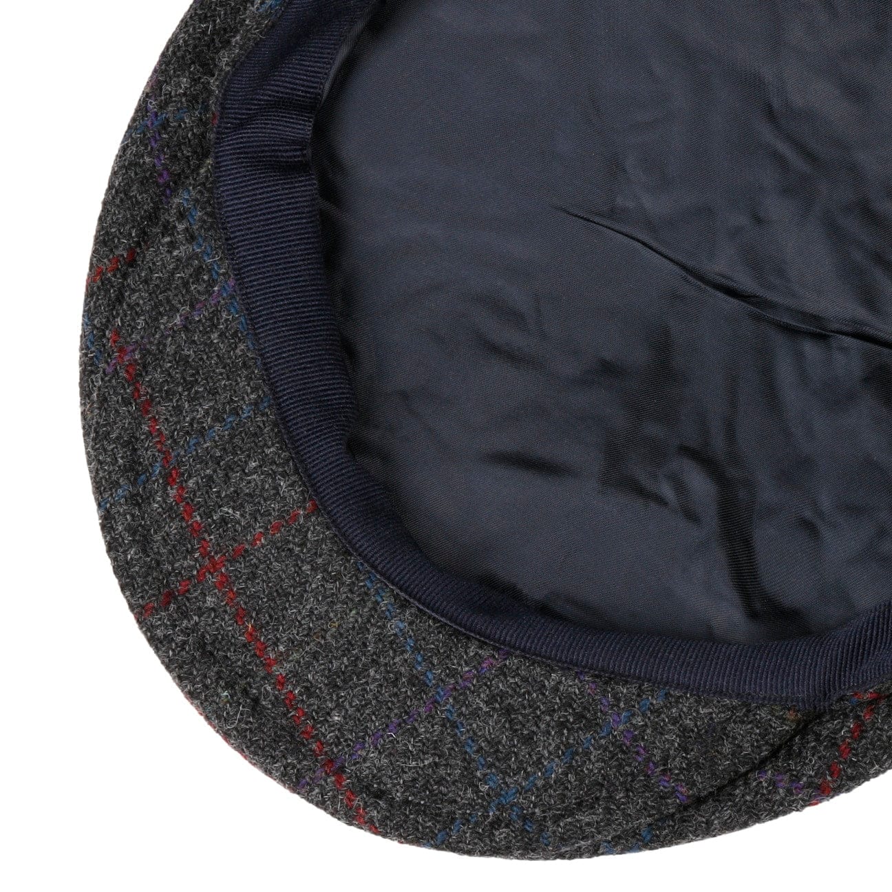 Bailey 1922 Lord Windowpane Plaid Flat Cap - Classic Wool Ivy Hat for Men | Perfect for Outdoor Activities, Golf, and Casual Wear