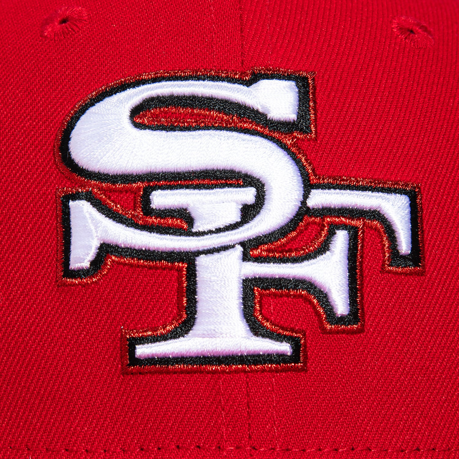 New Era 59Fifty San Francisco 49ers 1995 Super Bowl Patch Snapback Hat - Red - Official NFL Licensed Cap for Football Fans & Collectors - Perfect for Game Day, Tailgating, and Sports Memorabilia Display