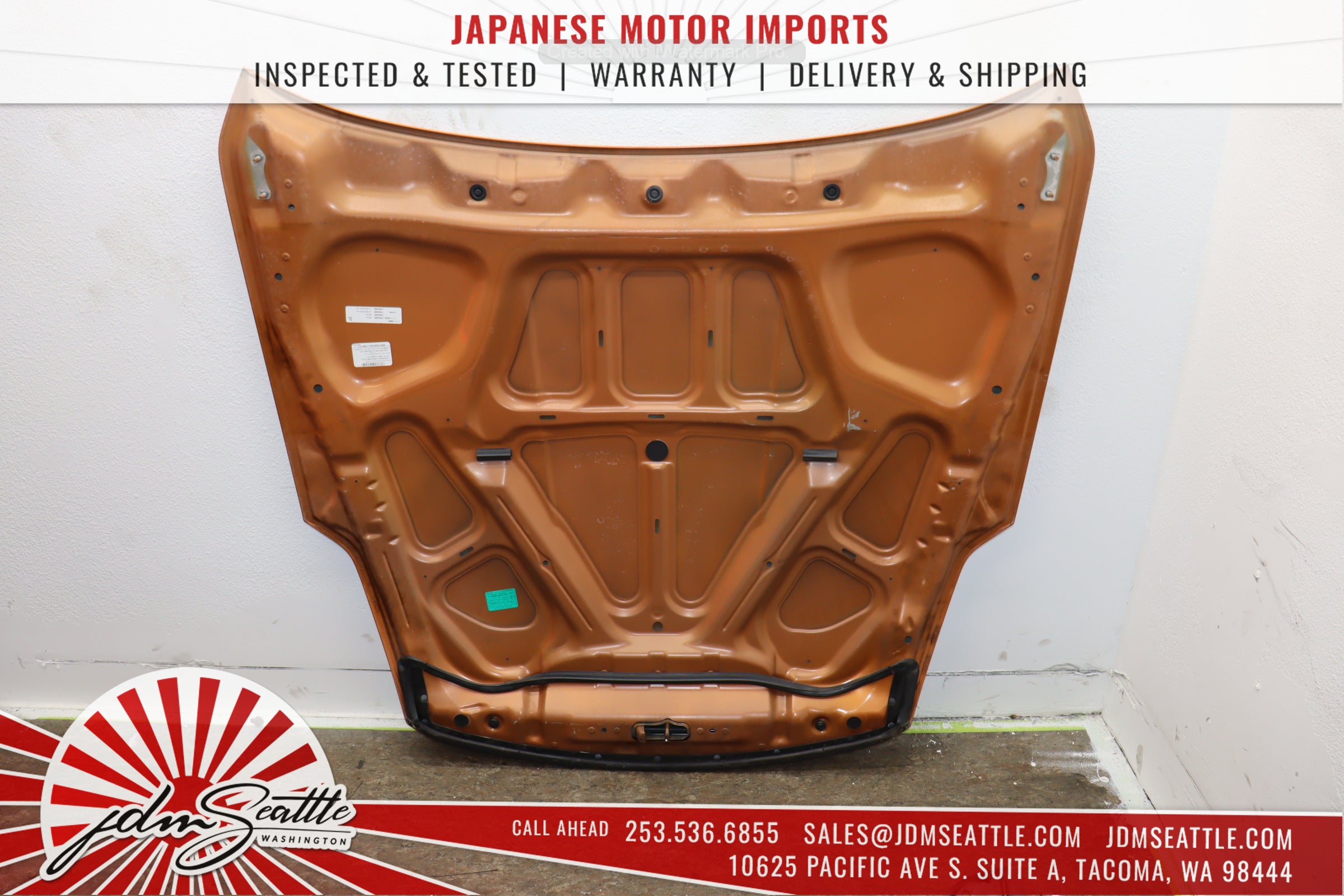 JDM 03-05 Nissan 350Z/Z33 Orange Complete Front End Conversion Body Kit - Upgrade Your Ride for Street Racing & Car Shows