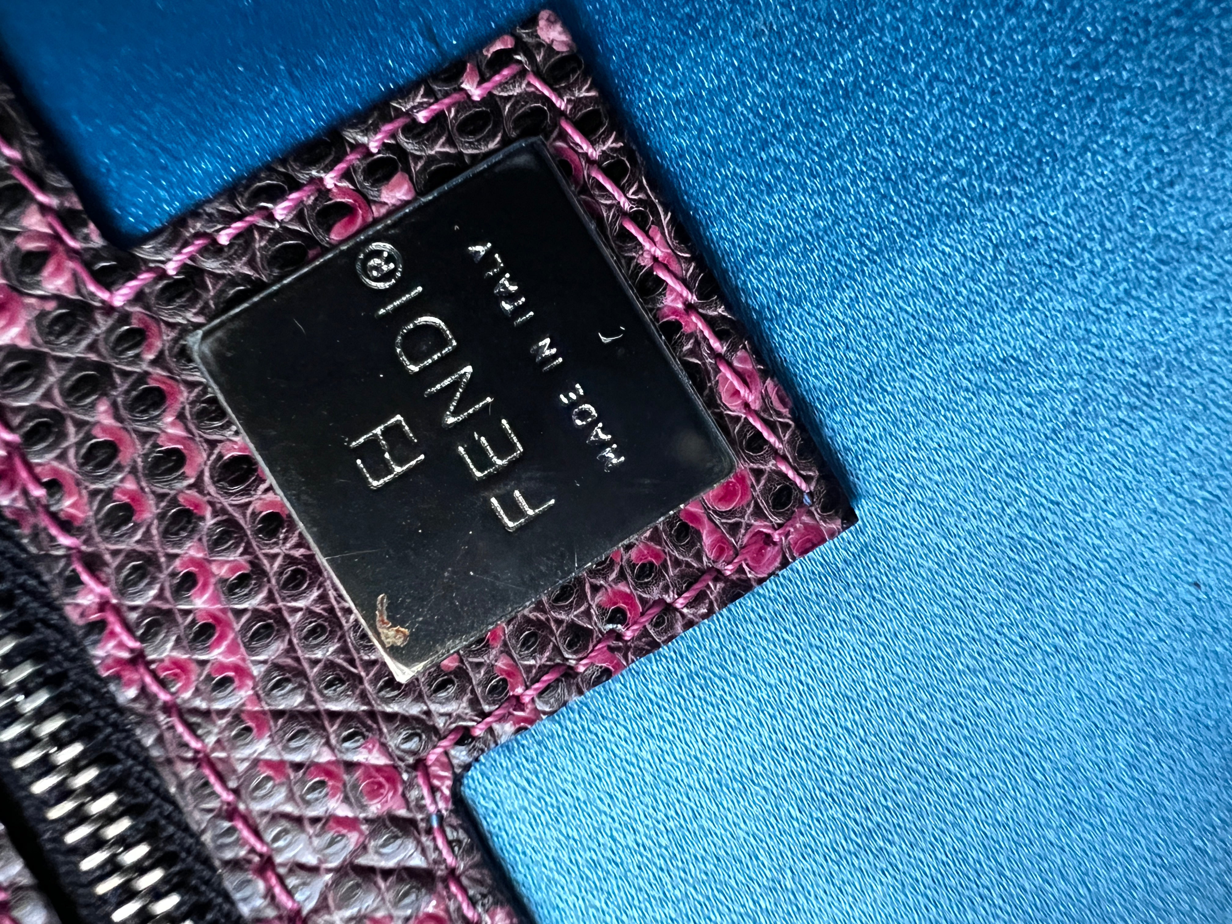 Fendi Multicolor Beaded Embroidered Baguette Bag - Luxury Designer Handbag for Women, Perfect for Parties, Weddings & Evening Events