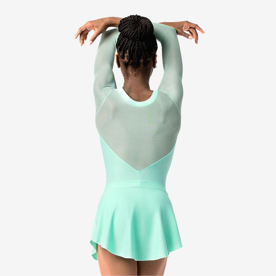 Só Dança Women's Microfiber Pull-On Dance Skirt - Comfortable Stretch Ballet Practice Skirt for Jazz, Contemporary & Yoga Classes
