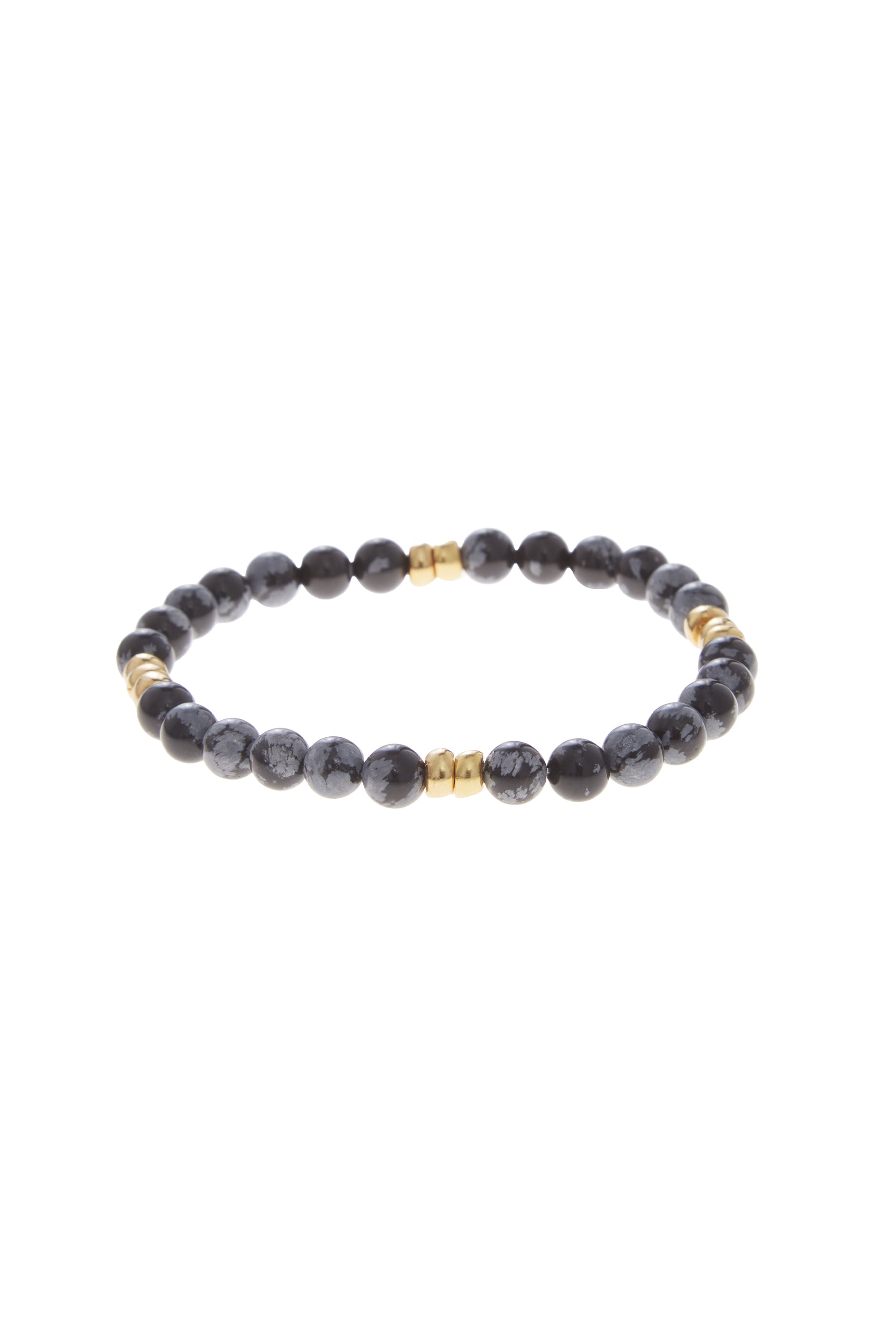 Ben Amun Leila Onyx Bracelet for Women - Elegant Black Stone Jewelry for Evening Wear & Special Occasions
