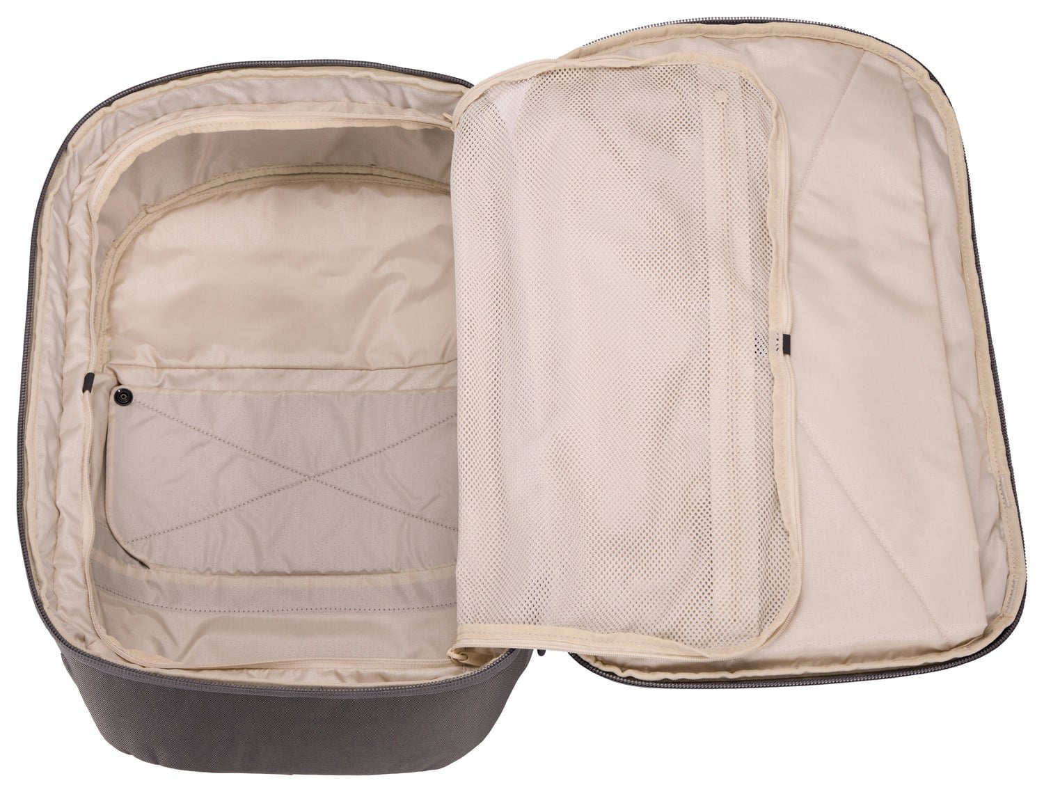 Thule Subterra 2 Convertible Carry On Bag 40L - Lightweight Expandable Luggage for Travel & Business - Vetiver Gray - Perfect for Airplane Cabin & Weekend Getaways