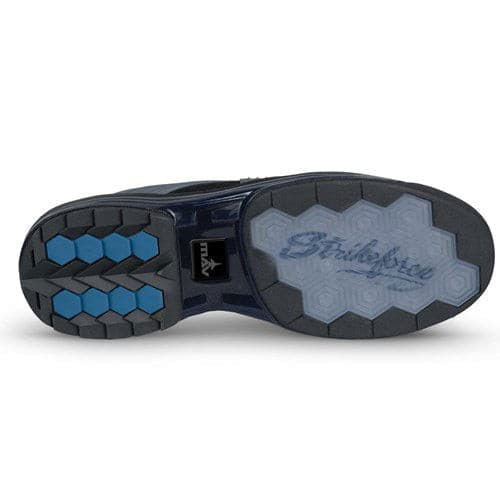 KR Strikeforce Maverick FT Black/Cobalt Right Hand Bowling Shoes for Men – Perfect for League Play & Competitive Tournaments