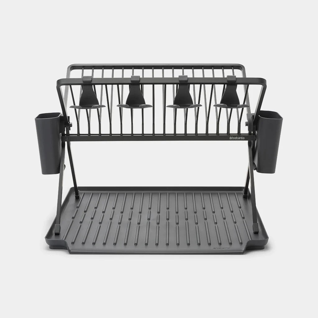 Foldable Dish Drying Rack - Space Saving Kitchen Organizer for Countertop, Sink, and Cabinet - Perfect for Small Apartments, RVs, and Camping