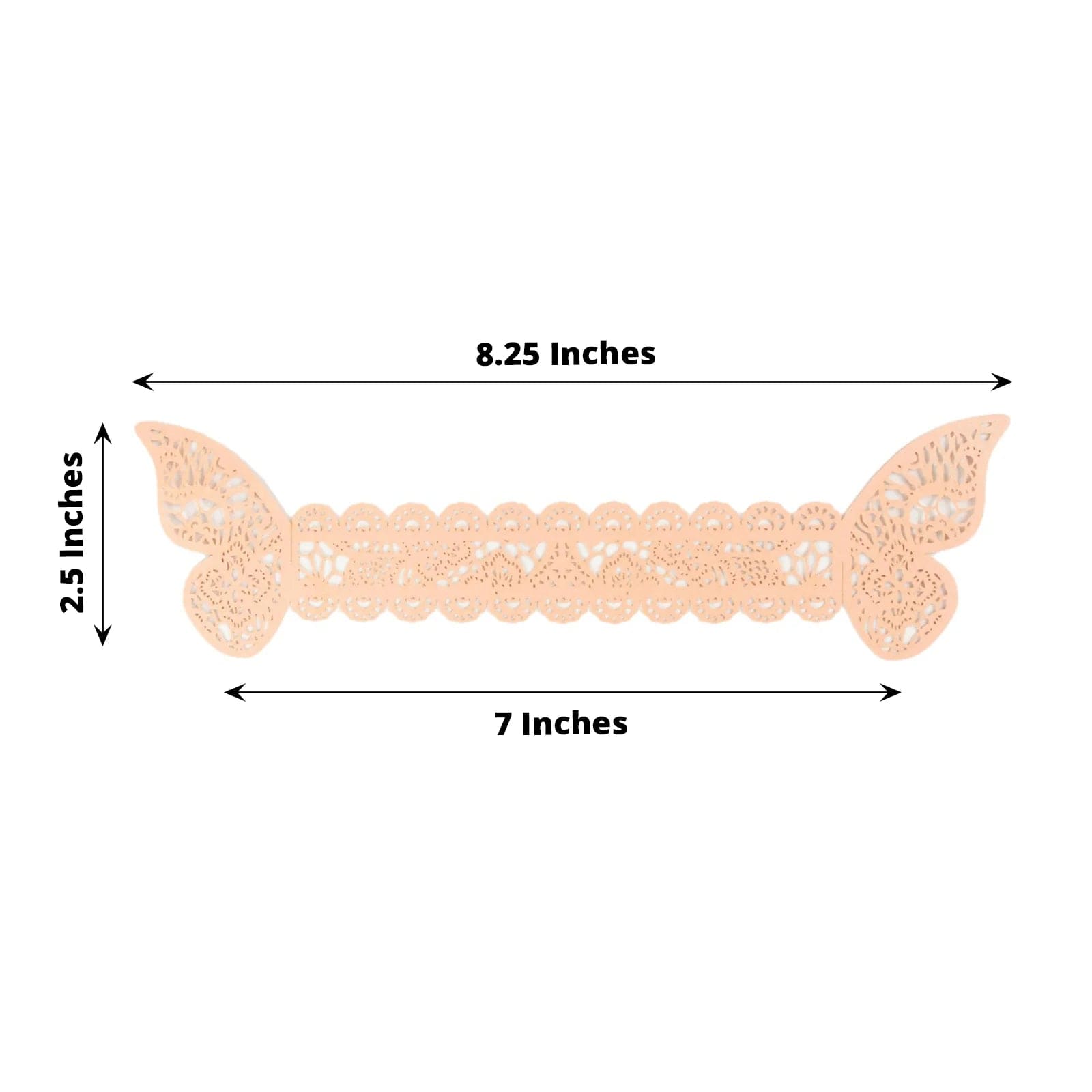 12 Pack Laser Cut 3D Butterfly Napkin Rings for Wedding, Party & Table Decor - Elegant DIY Paper Craft for Dinnerware & Home Decoration