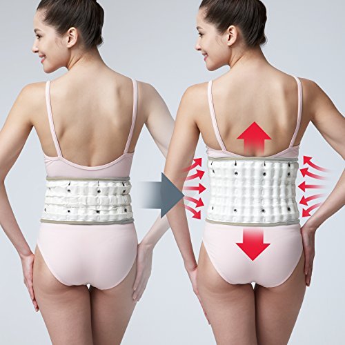 DDS, Inc. 300 Back Decompression Belt – Adjustable Air Lumbar Traction Device for Men & Women – Lower Back Brace Support for Work, Lifting, Daily Activities – Pain Relief & Posture Correction – Ideal for Office, Gym & Home Use (6XL)