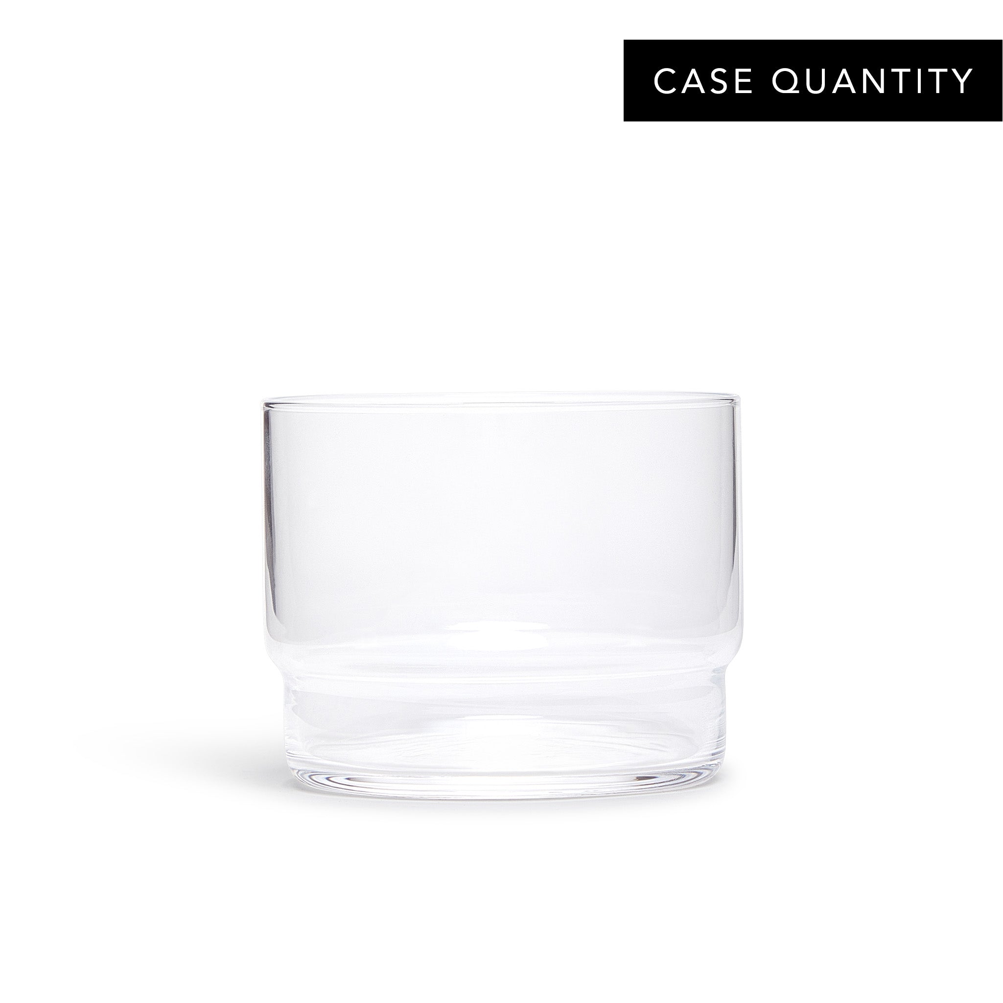 Premium 9oz (280ml) Stackable Glass Cups - Set of 24 - Durable Tempered Glass for Coffee, Juice, Beer & Cocktails - Perfect for Restaurants, Bars, Parties & Home Use