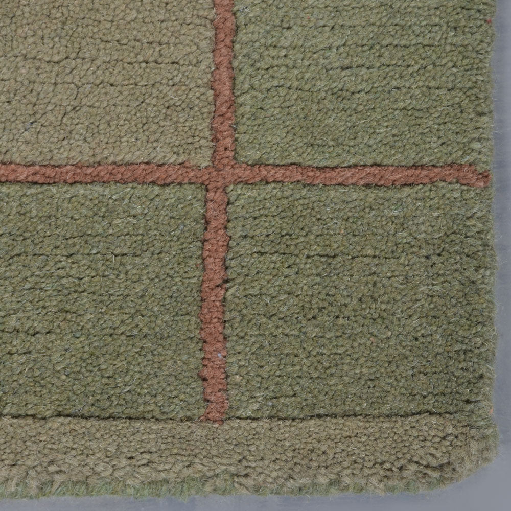 Handmade Rugnique Hand Knotted Wool Rug - Premium Persian Style Area Rug for Living Room, Bedroom & Dining Room Decor