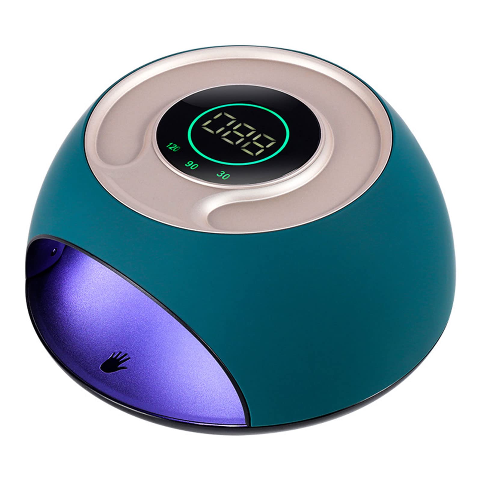 Professional 120W UV LED Nail Lamp with Auto Sensor & LCD Display - Fast Curing Gel Polish Dryer for Salon & Home Manicures | Perfect for Gel Nails, Acrylics & Nail Art