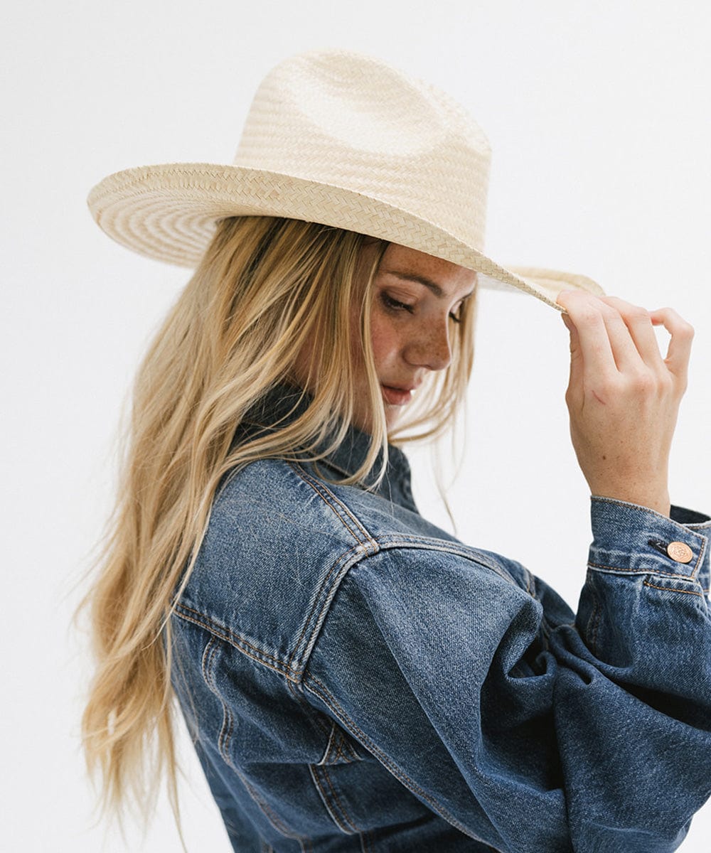 Linny Gus Crown Western Hat - Blemished | Authentic Cowboy Hat for Men & Women | Perfect for Rodeo, Country Music Festivals & Western Fashion