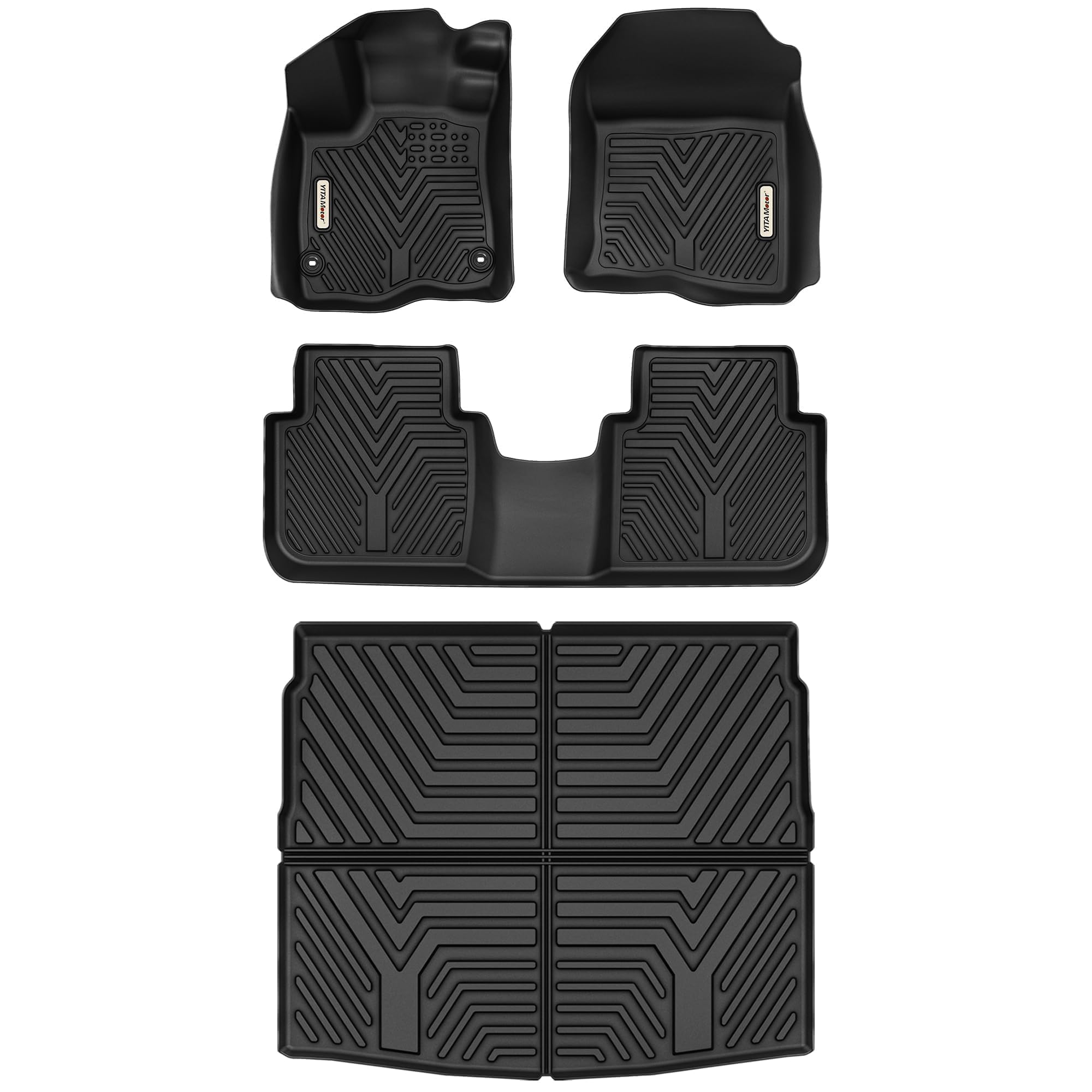 2023-2025 Honda CRV All-Weather Floor Mats & Cargo Liner Set (Non-Hybrid) | TPE Heavy Duty Protection | Perfect for Road Trips, Camping & Daily Commute