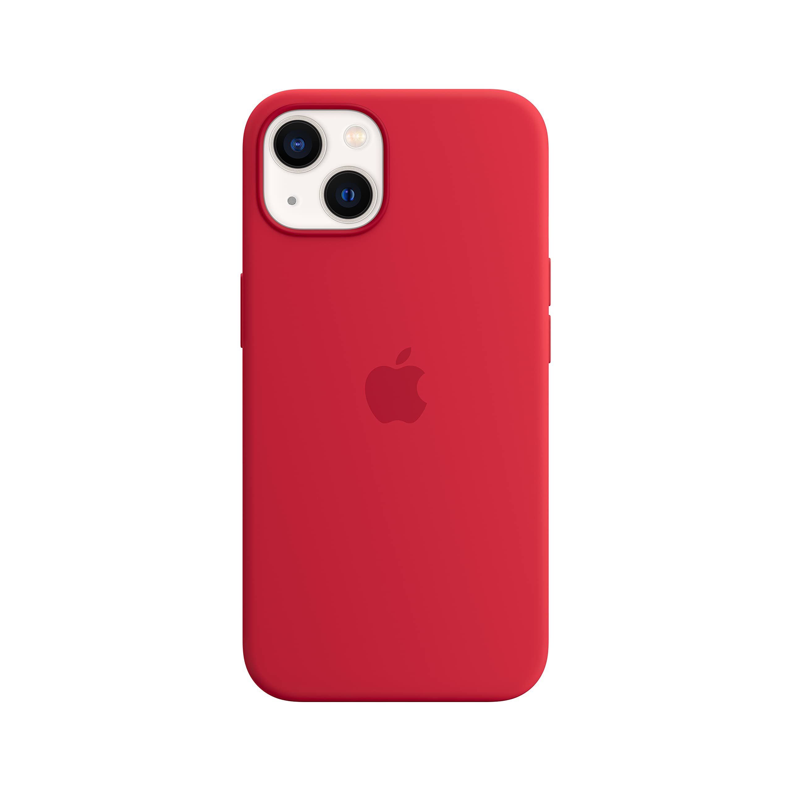 Apple iPhone 13 Silicone Case with MagSafe - (Product) RED | Protective Slim Fit Cover | Perfect for Everyday Use, Travel & Work