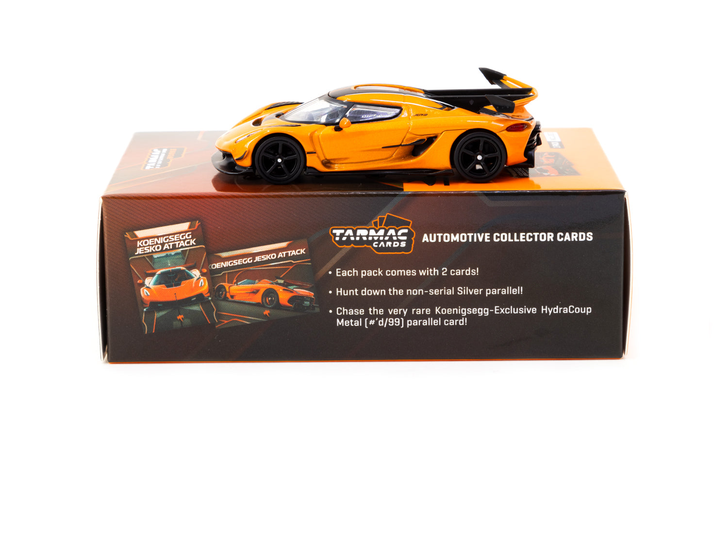 Tarmac Works 1/64 Scale Koenigsegg Jesko Attack Orange Diecast Model Car - China Special Edition Collectible - Perfect for Display & Racing Enthusiasts