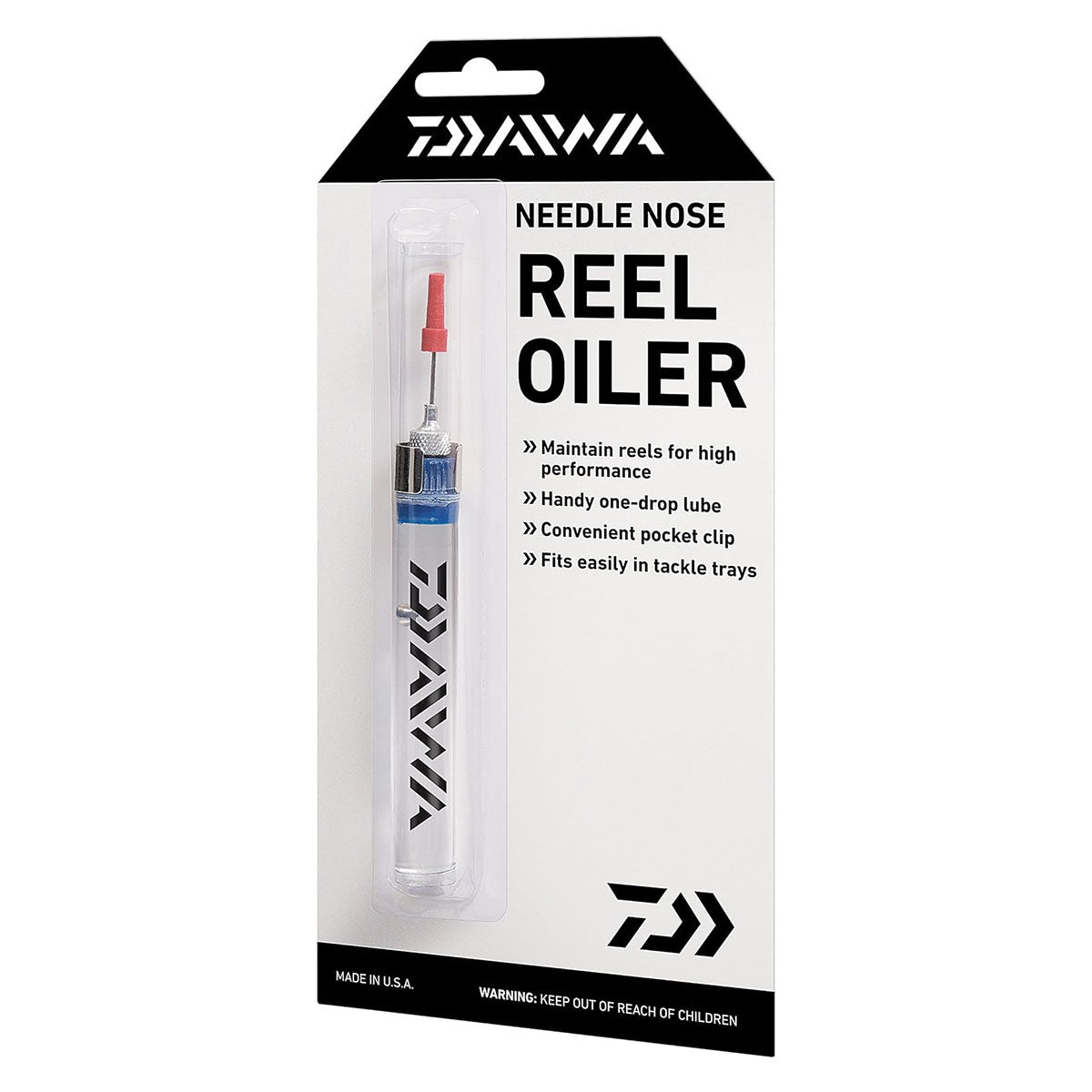 Daiwa Needle Nose Reel Oiler - Precision Fishing Reel Lubricant for Smooth Performance | Ideal for Saltwater & Freshwater Fishing Gear Maintenance