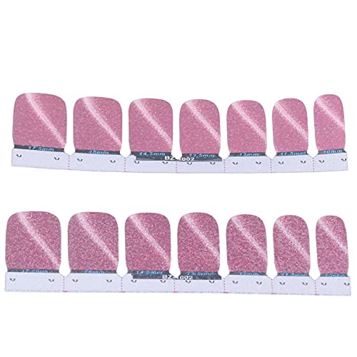 14pcs DIY Self-Adhesive Nail Polish Strips - Salon Quality Nail Wraps for Home Manicure & Pedicure | Perfect for Parties, Weddings, and Everyday Nail Art