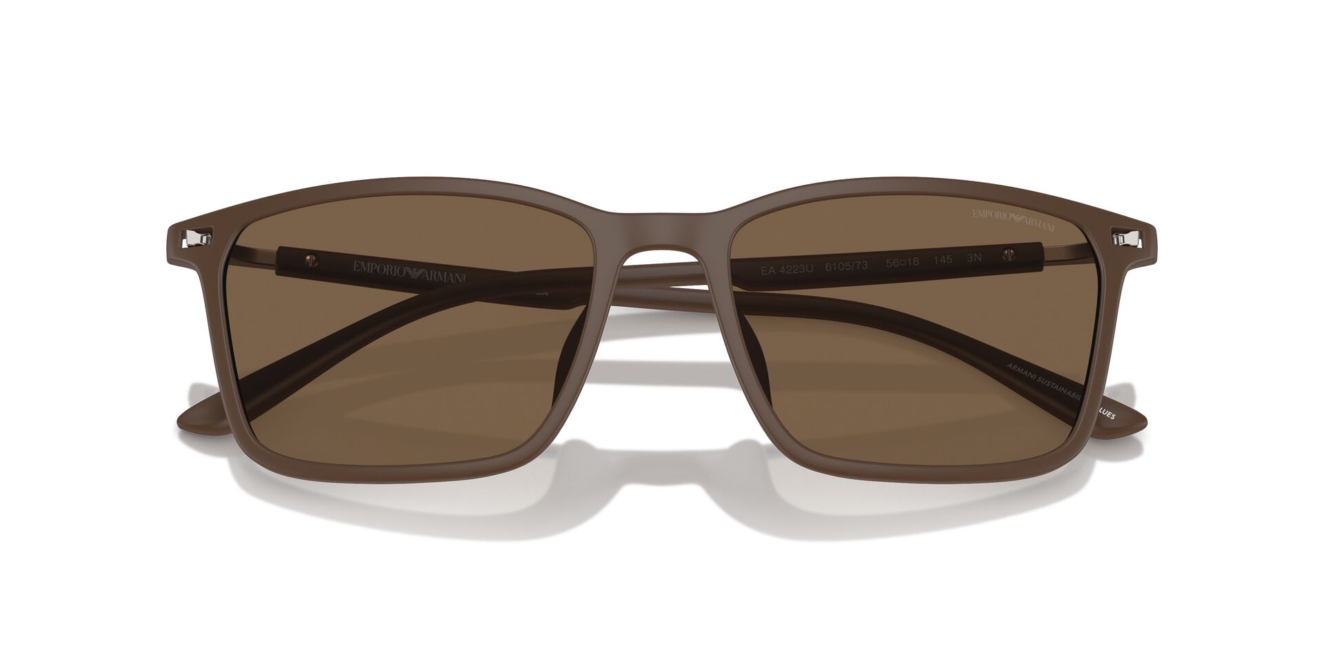 Emporio Armani EA4223U Sunglasses - Polarized UV Protection Aviator Style for Men & Women | Perfect for Driving, Travel & Outdoor Activities