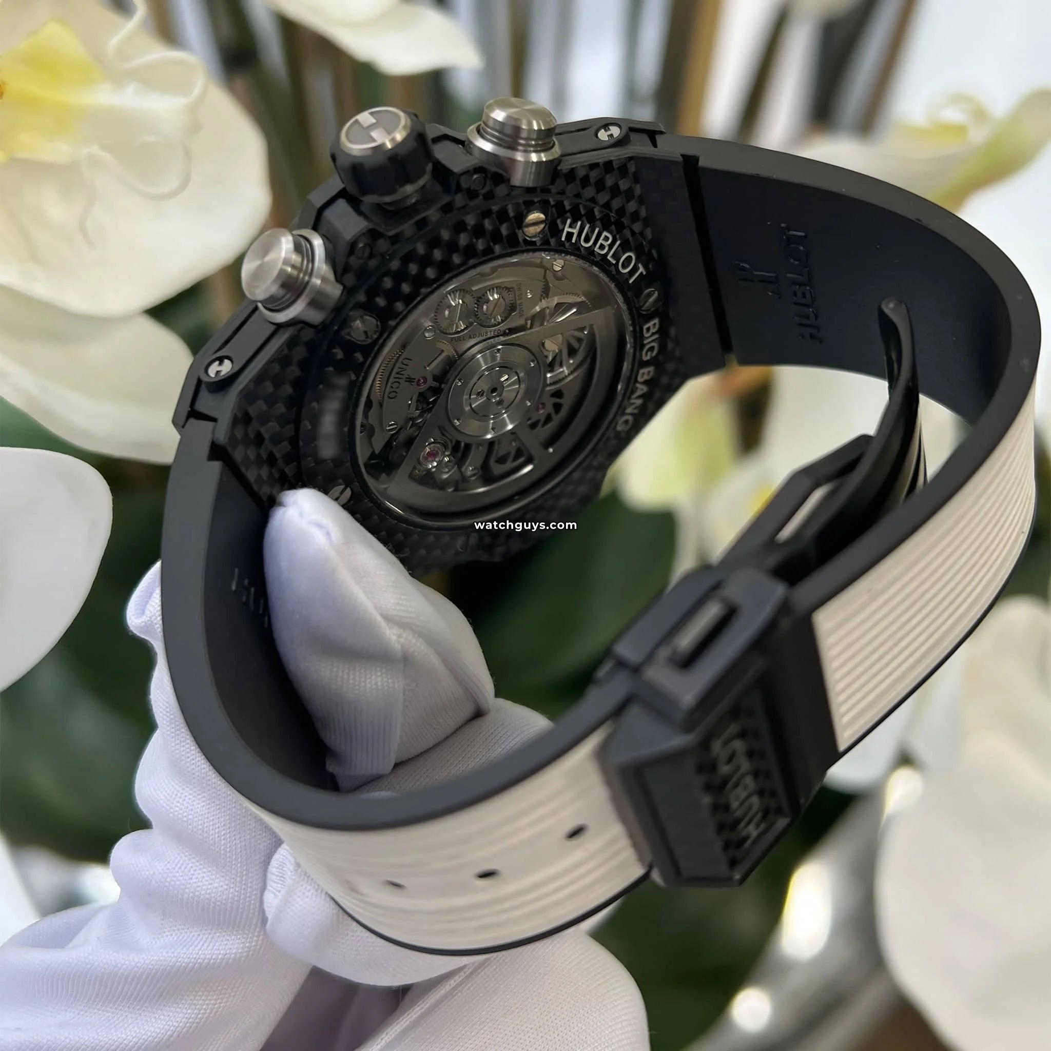 Hublot Big Bang Unico 411.QX.1170.RX Men's Luxury Chronograph Watch - Swiss Automatic Movement, Sapphire Crystal, 45mm Titanium Case - Perfect for Business, Gala Events & Luxury Collectors