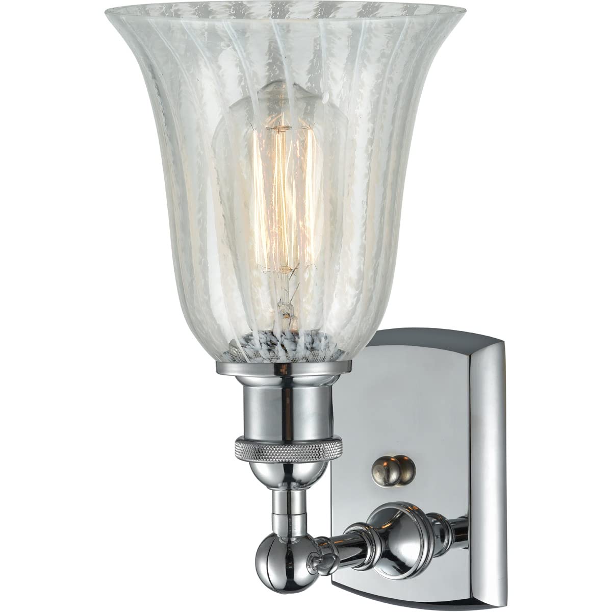 Innovations 516-1W-PC-G2811-LED Vintage Style Dimmable LED Wall Sconce Light Fixture - 1 Light, Polished Chrome Finish - Perfect for Bedroom, Living Room & Hallway Lighting