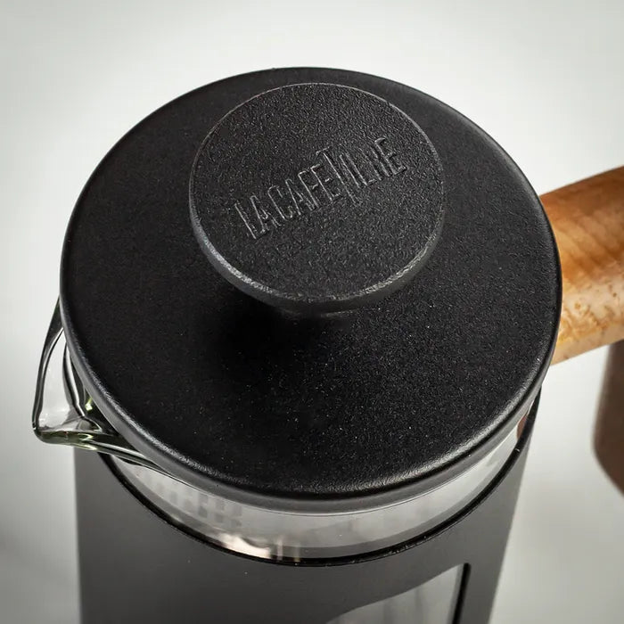 Premium Pisa Cafetiere French Press Coffee Maker - 3 Cup Capacity, Black - Perfect for Home, Office & Travel Brewing