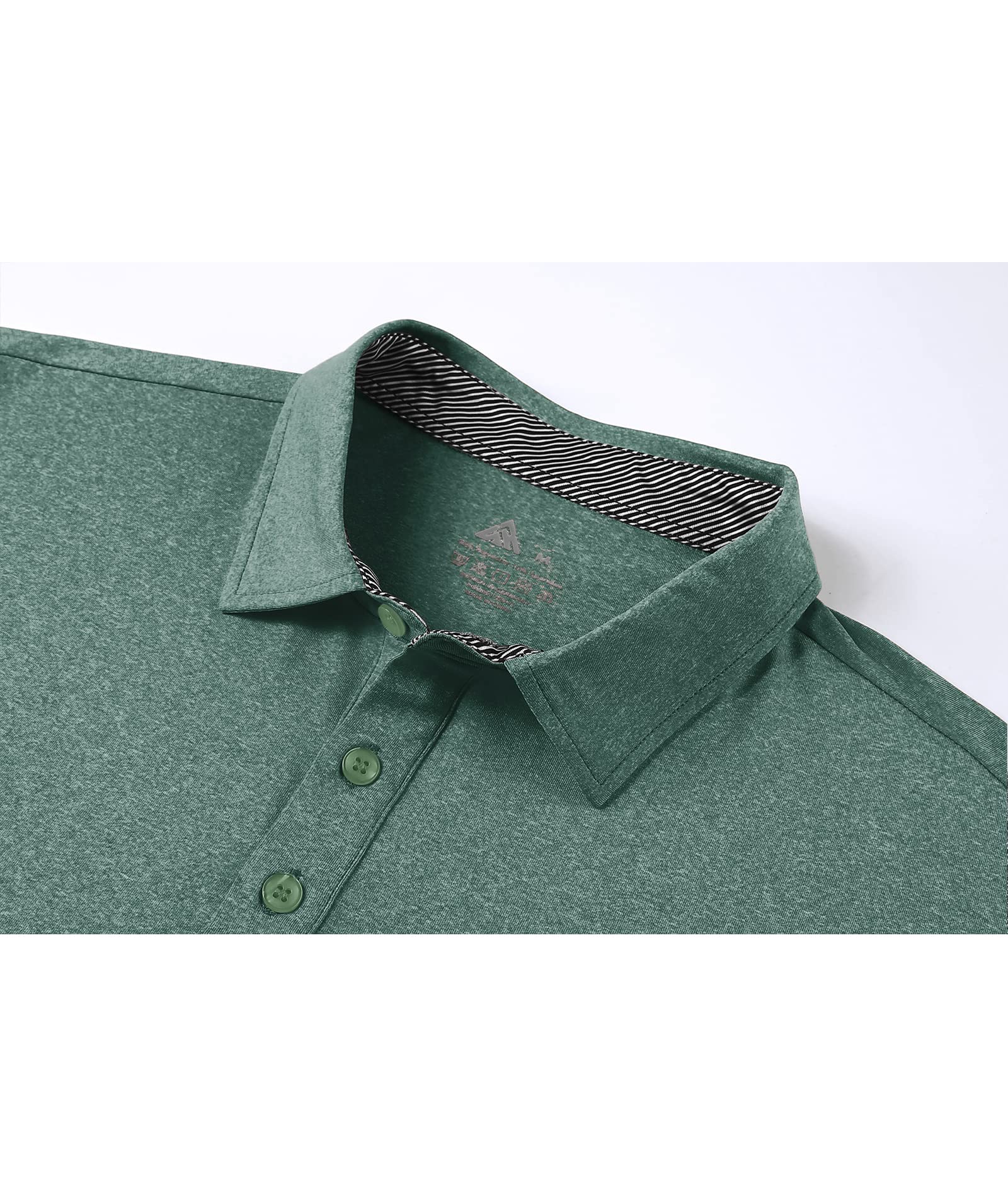 V VALANCH Men's Golf Polo Shirt - Performance Moisture Wicking Short Sleeve Shirt for Summer - Perfect for Golf, Tennis & Casual Wear
