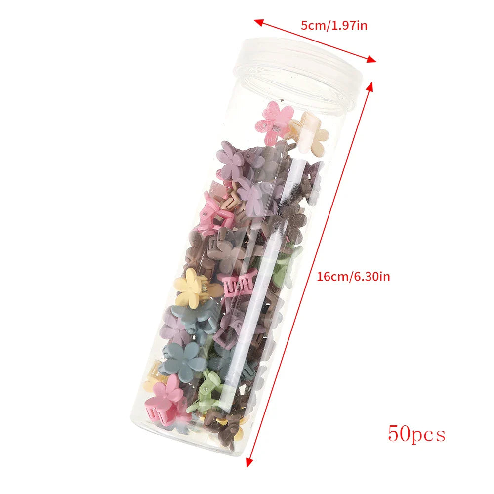 50 Pcs Bunny Hair Clips for Girls - Cute Cartoon Animal Hair Accessories for Kids, Teens & Women - Perfect for School, Parties & Daily Styling