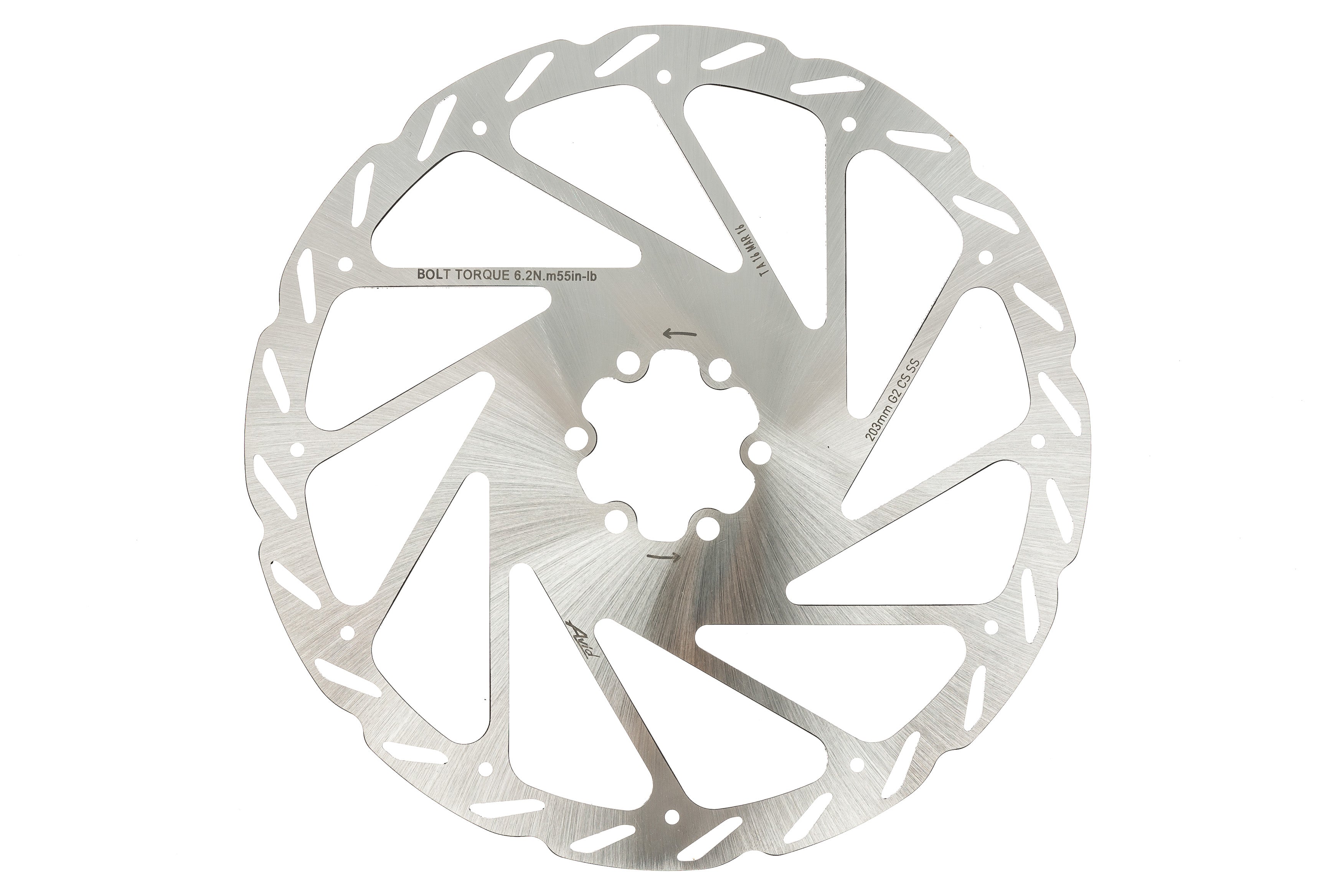 Avid G2 Clean Sweep 203mm 6-Bolt Disc Brake Rotor - High-Performance Mountain Bike Braking System for Trail & Downhill Riding