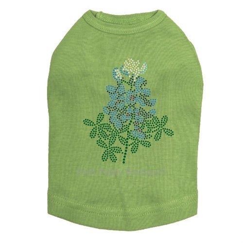 Bluebonnet Rhinestone Tank Tops for Women - Sparkling Summer Tops in Multiple Colors - Perfect for Parties, Beach & Casual Wear