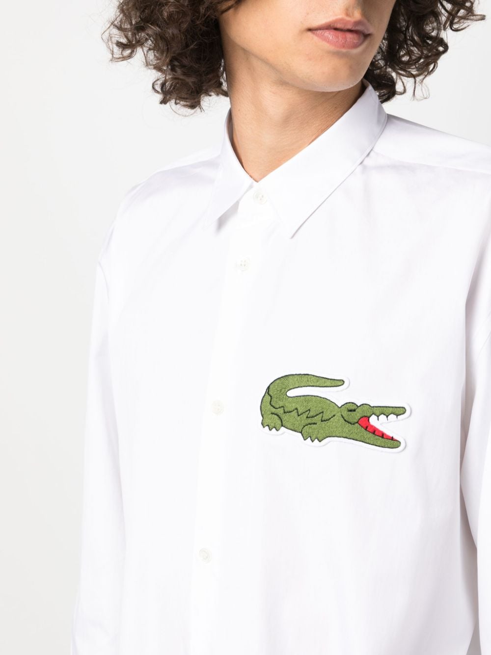 Comme des Garcons White Shirts for Men & Women - Stylish Designer Tops for Casual Wear & Street Fashion