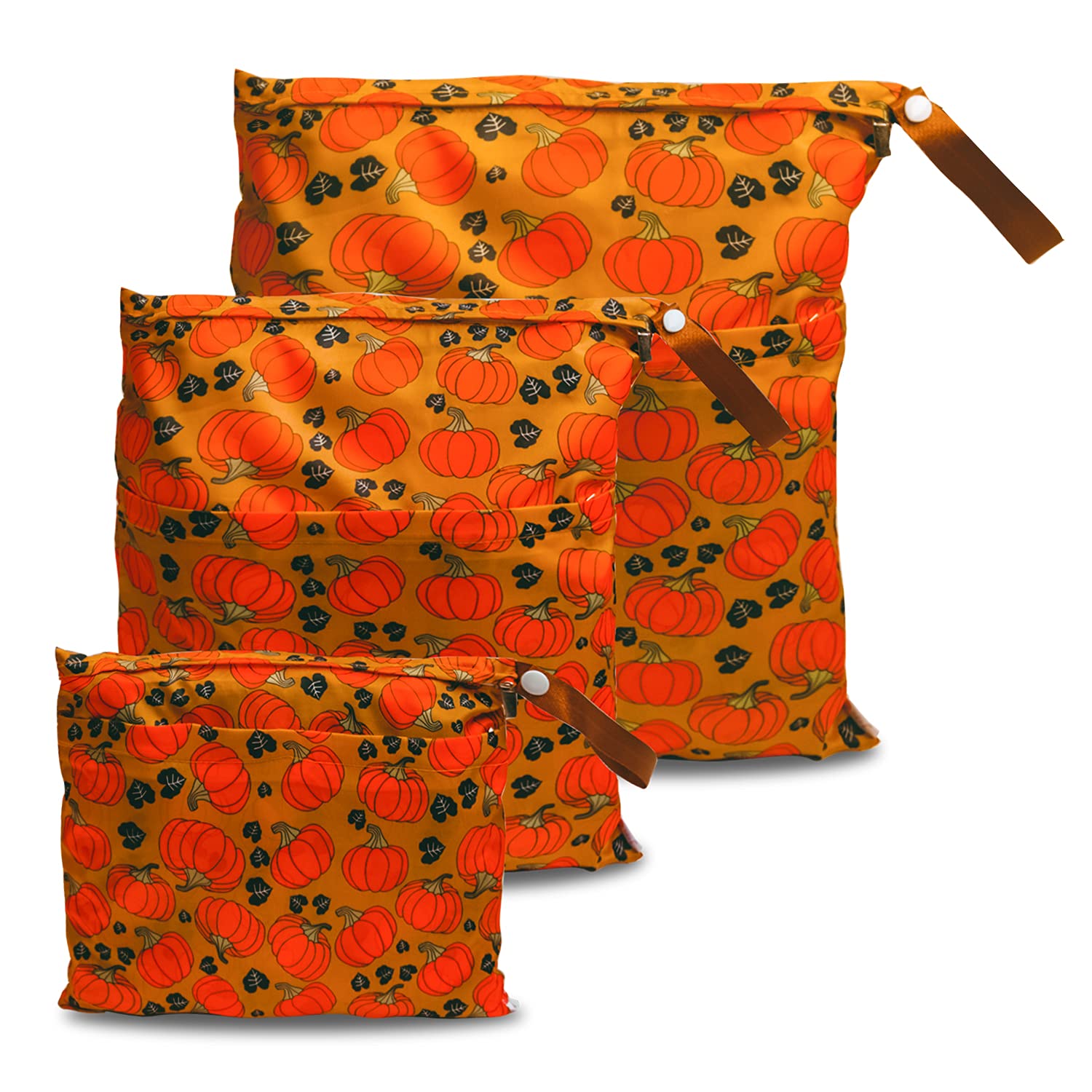 **Joyo Roy Waterproof Wet Dry Bags - Reusable Diaper Bag for Baby, Cloth Diapers, Beach & Pool Essentials - Ideal for Daycare, Travel & Swimming**