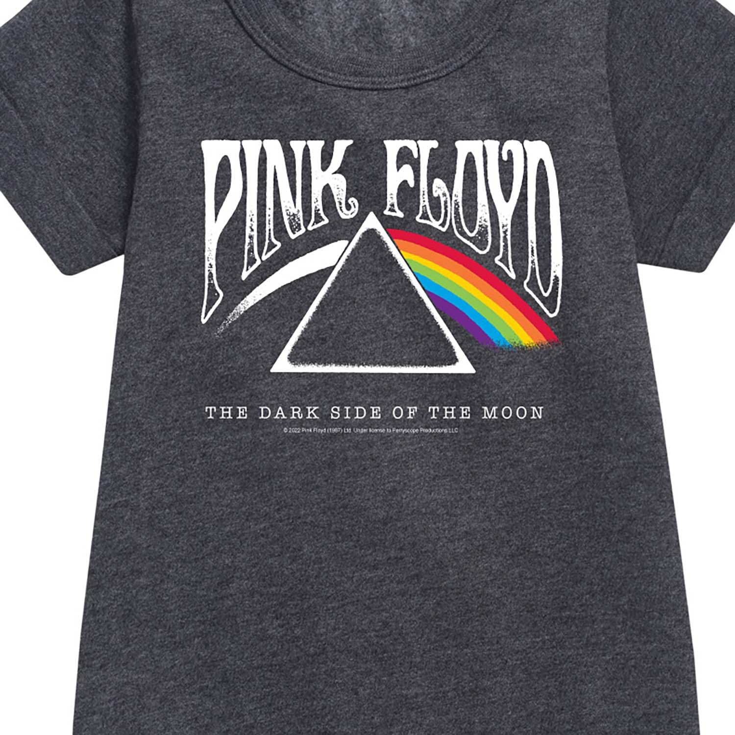 HYBRID APPAREL Pink Floyd Dark Side of The Moon Fleece Dress for Toddler & Youth Girls - Soft & Warm Music Band Outfit for Concerts, School & Casual Wear