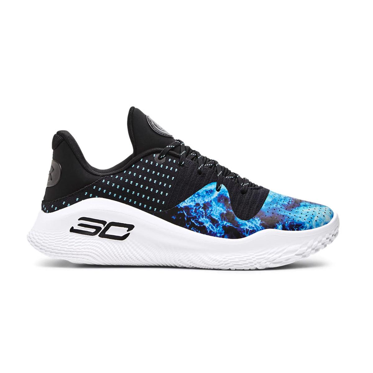 Bruce Lee Curry 4 Low FloTro 'Dark Water' Basketball Shoes - Lightweight Performance Sneakers for Men - Perfect for Streetwear & Court Play