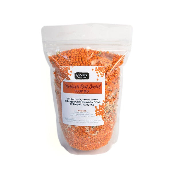 Organic Turkish Red Lentil Soup Mix - Gluten-Free, Vegan & High Protein - Easy Homemade Soup for Healthy Meals & Quick Dinners