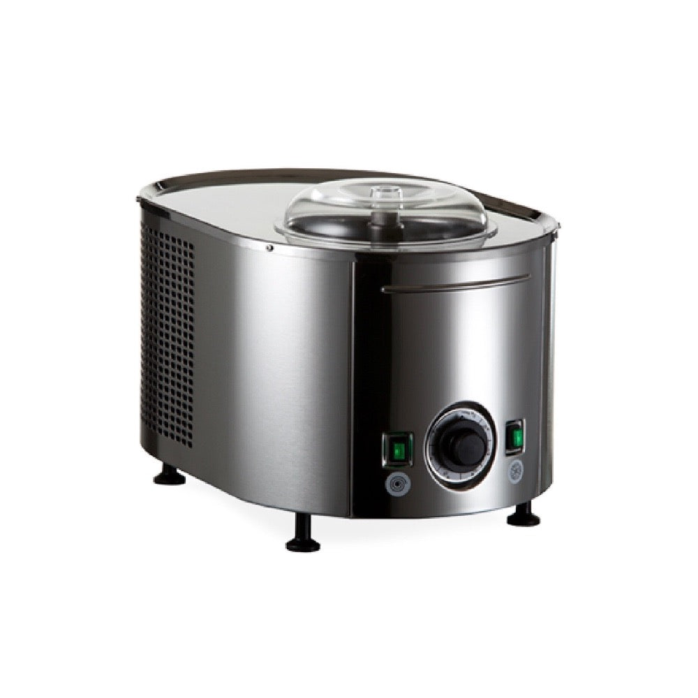 Musso Lussino Commercial Ice Cream Maker Machine - Professional Frozen Yogurt & Gelato Maker for Home & Business Use - Perfect for Parties, Restaurants & Dessert Shops